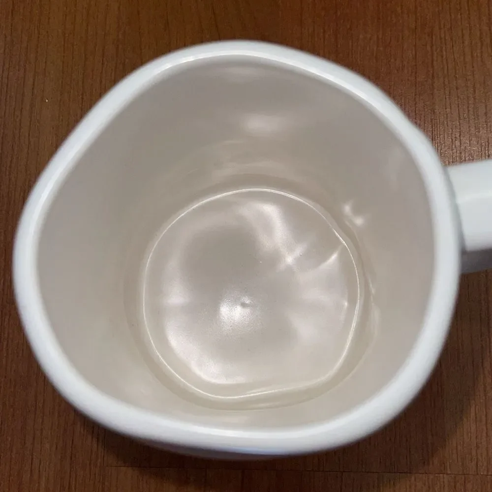Rae Dunn Getting Fit Mug - Dishwasher and Microwave Safe.